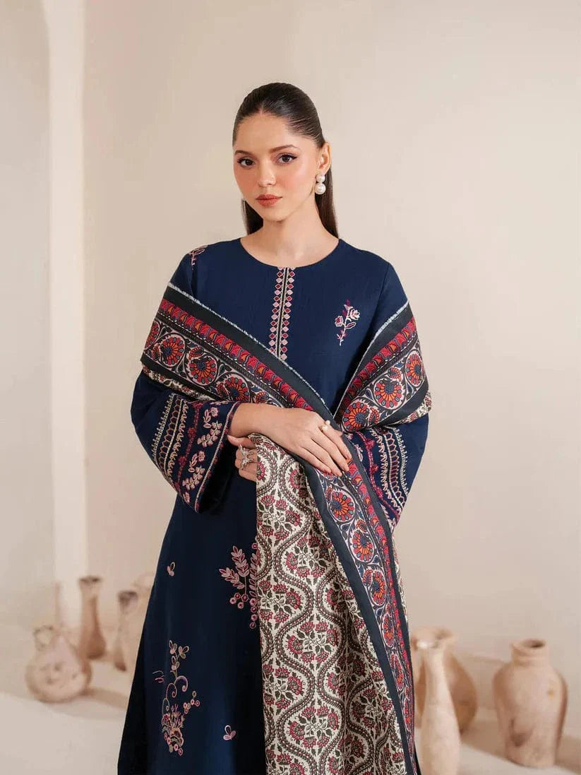 Stitched  Embroidered Lawn 3pc AL 0Sp29