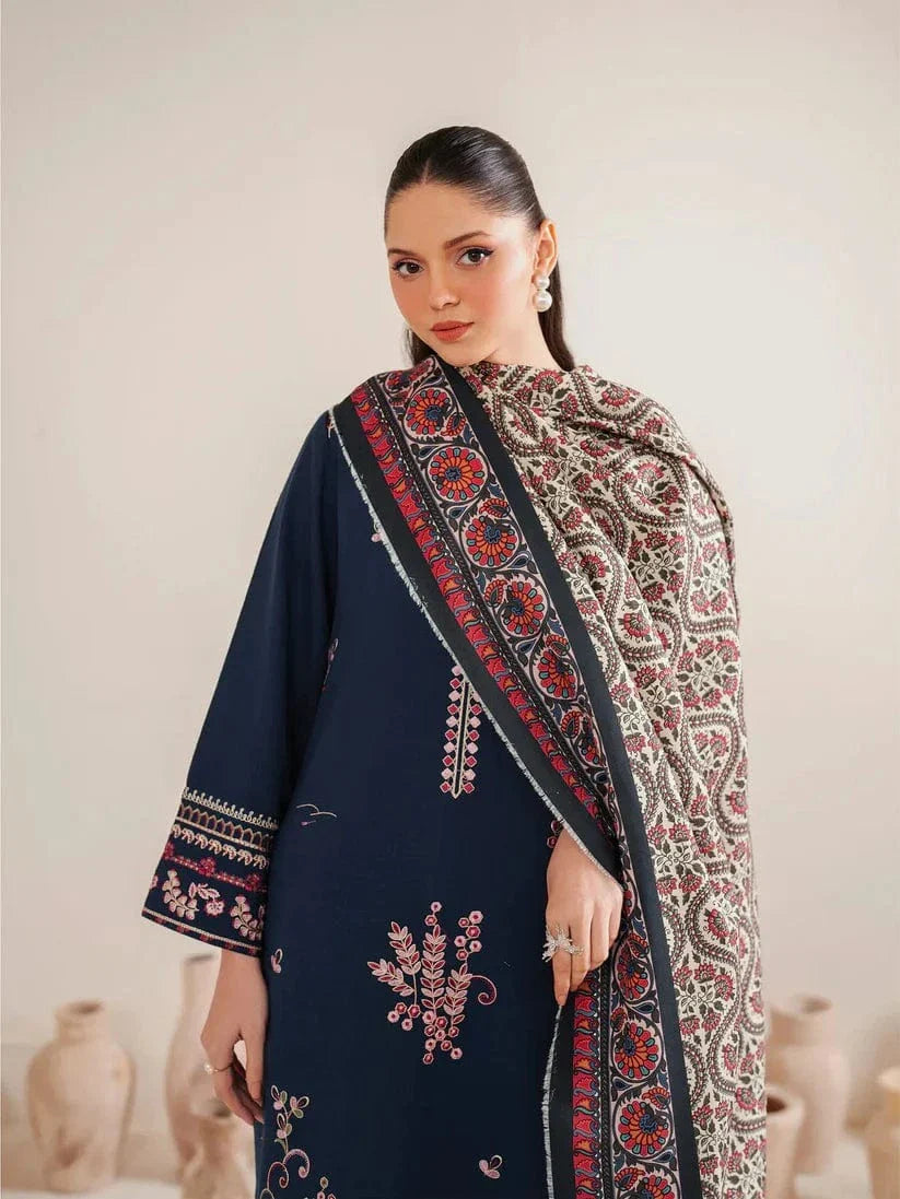 Stitched  Embroidered Lawn 3pc AL 0Sp29