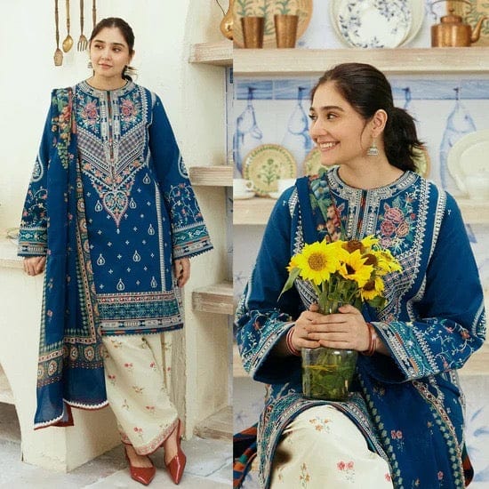 Eid Collection COCO-12 Lawn Embroidered 3Pc