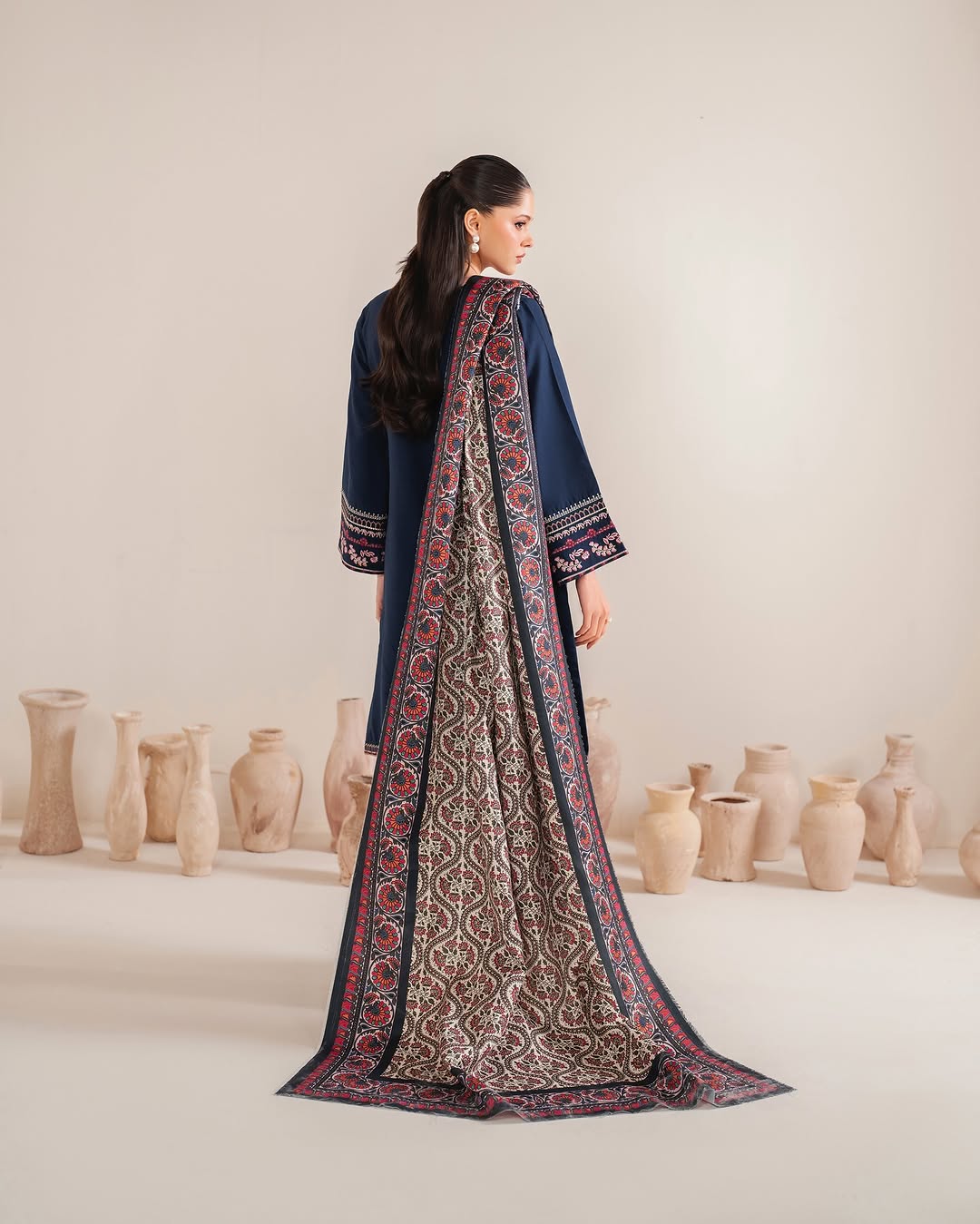 Stitched  Embroidered Lawn 3pc AL 0Sp29