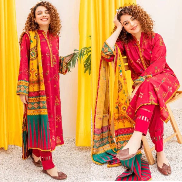 BT-01 Dhanak Embroidered 3pc