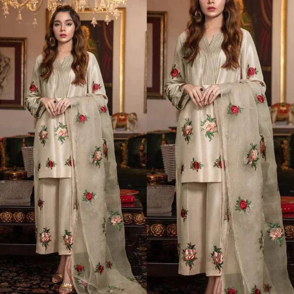 Silk-05 Airjet Shamoz Silk Embroidered 3pc